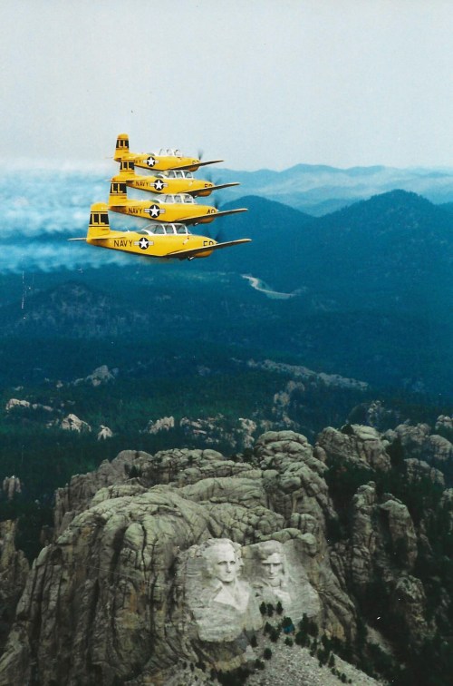 Four Ship at Mt. Rushmore